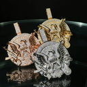 Iced Out Mafia Eagle Pendant