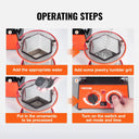 SucceBuy Jewelry Polishing Drum