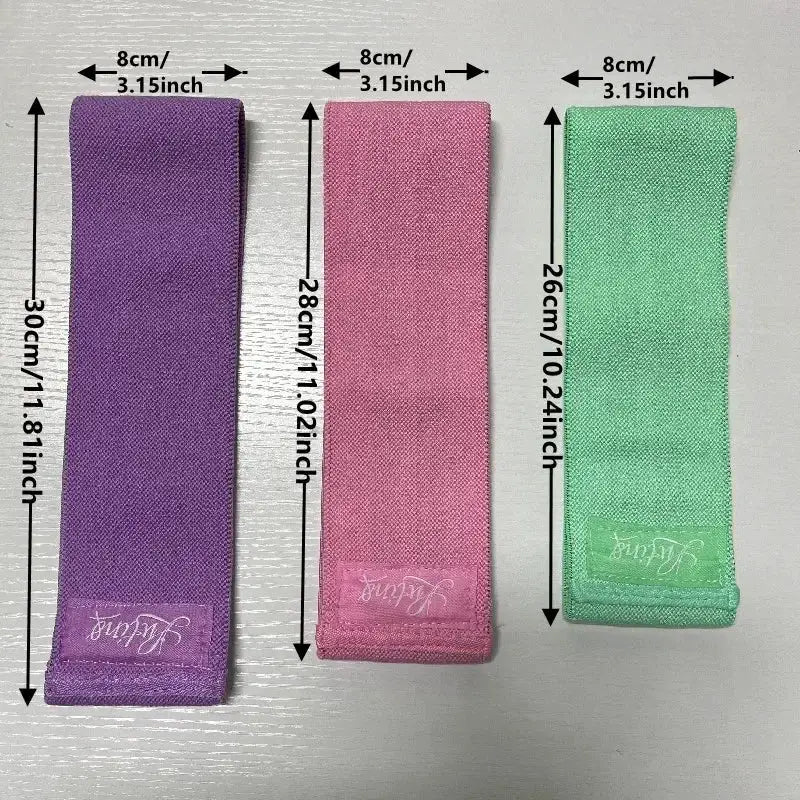 Premium Yoga Resistance Bands Anti Slip For Leg And Glute