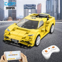City Car Racing Blocks Set App Controlled Race Car Kit