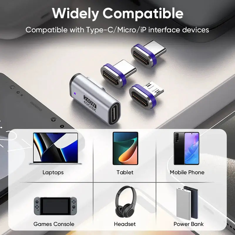 Magnetic USB C Adapters — product view 6