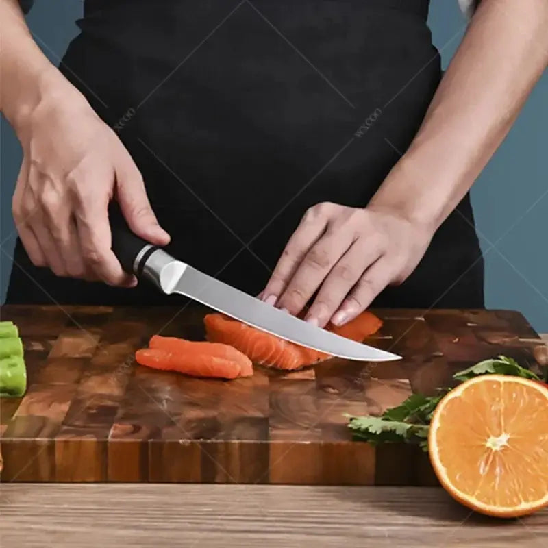 Professional Japanese Sashimi And Meat Cleaver Knife 14.7cm