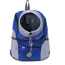 Double Shoulder Pet Dog Travel Backpack with Breathable Mesh