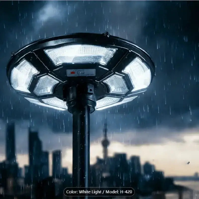 Solar LED UFO Light With Remote — product view 6