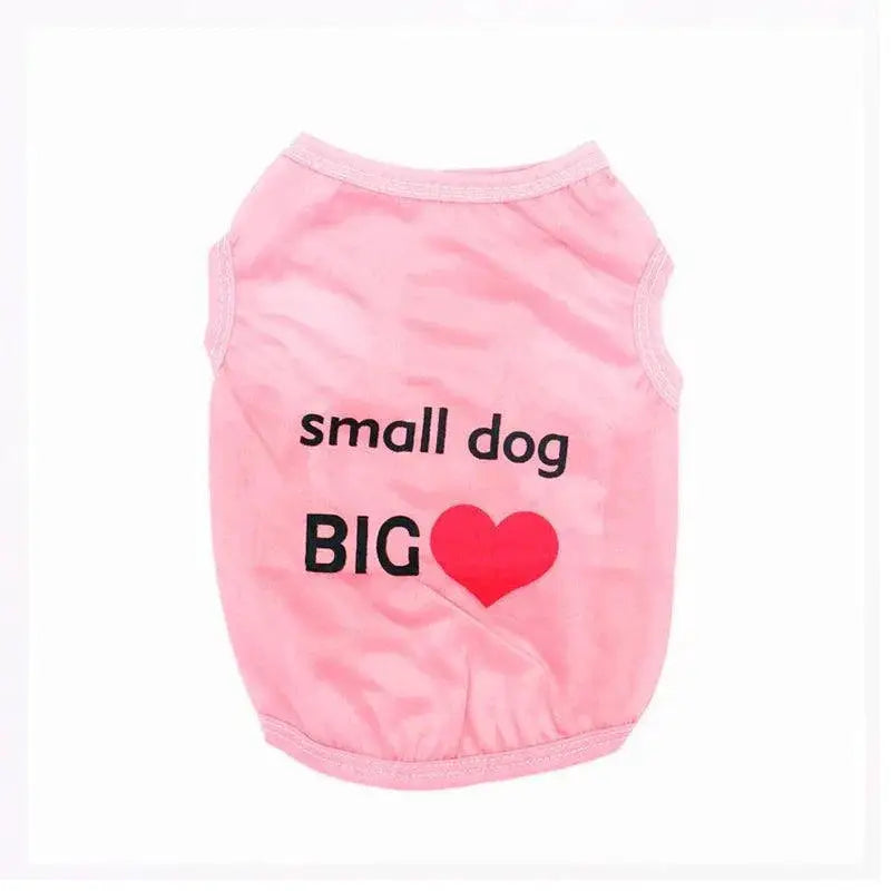Stylish Dog Vest Shirt For Small Breeds Trendy Clothing