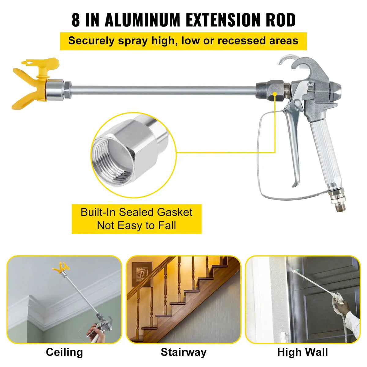Ft Airless Paint Hose and Pole Kit — product view 6
