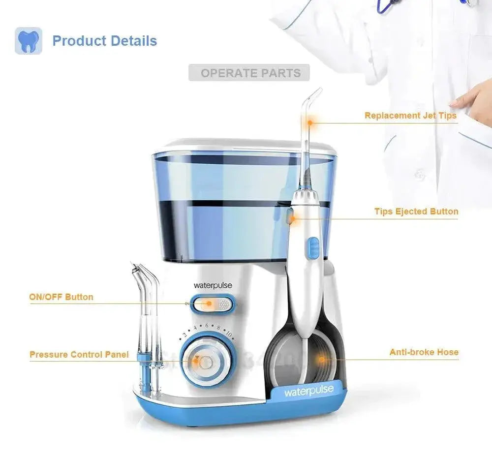 Waterpulse Oral Irrigator Premium Dental Hygiene Solution