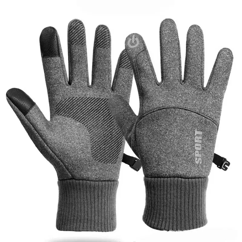 Winter Waterproof Mens Gloves Touchscreen Windproof Non Slip