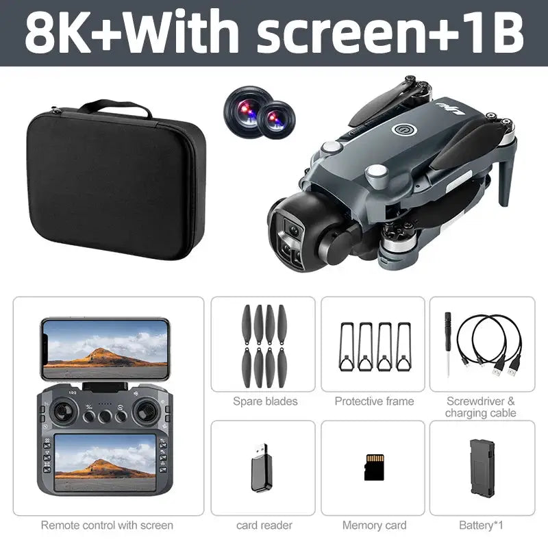 Lenovo Drone Dual Camera Foldable Quadcopter With Remote — product view 17