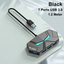 7 Port USB Hub - 5Gbps Speed With PD Charging