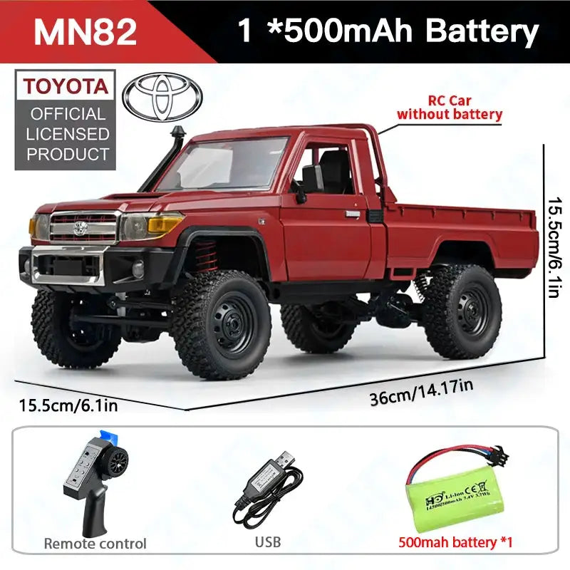 Remote Offroad Pickup - Climbing Features -  product image