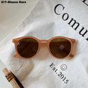 Trendy 2024 Vintage Women's Round Sunglasses UV400 Protection