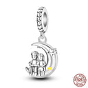 Sterling Silver Sparkling Zircon Star