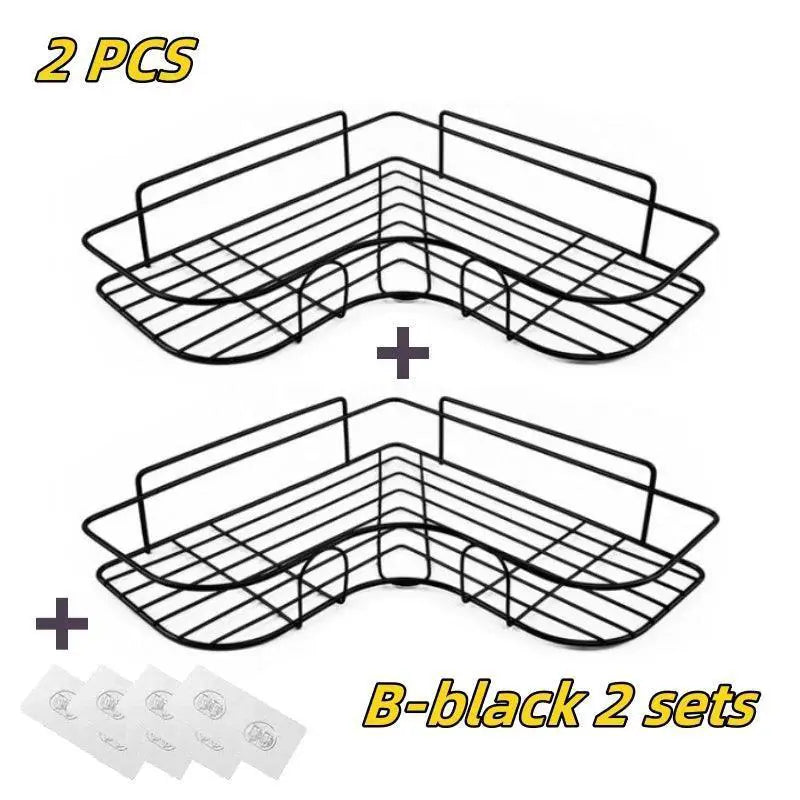 Metal Shower Caddy Stylish Organizer for Bathroom Kitchen