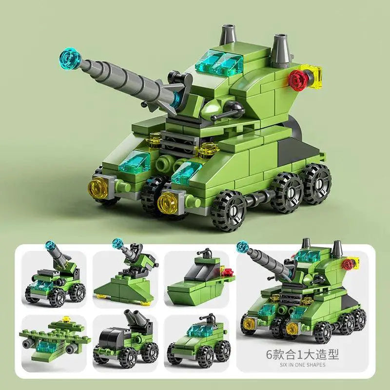 City Vehicles Blocks for Creative Play — 8732-4