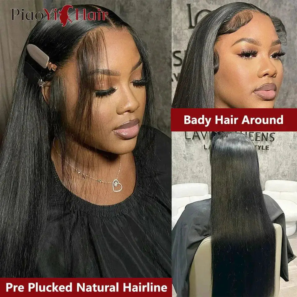 30 Inch Brazilian Remy Straight Lace Front Wig For Elegance