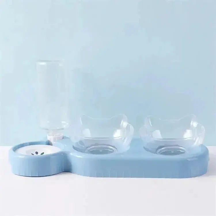 Neck Strain Free Pet Feeder With Water — product view 8