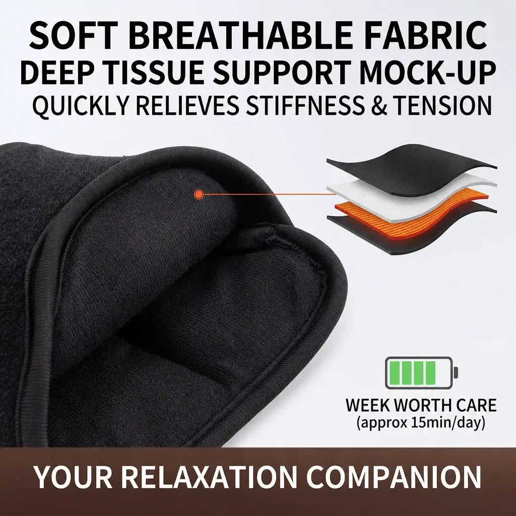 Ankle Foot Air Massager 3 Modes 5 Levels Wrap Cordless 1200mAh Vibrating Warming Sleeve Support Rechargeable Compress Joint Cuff