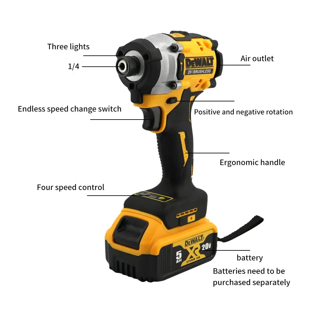Pro Brushless Drill Boosts Your Speed