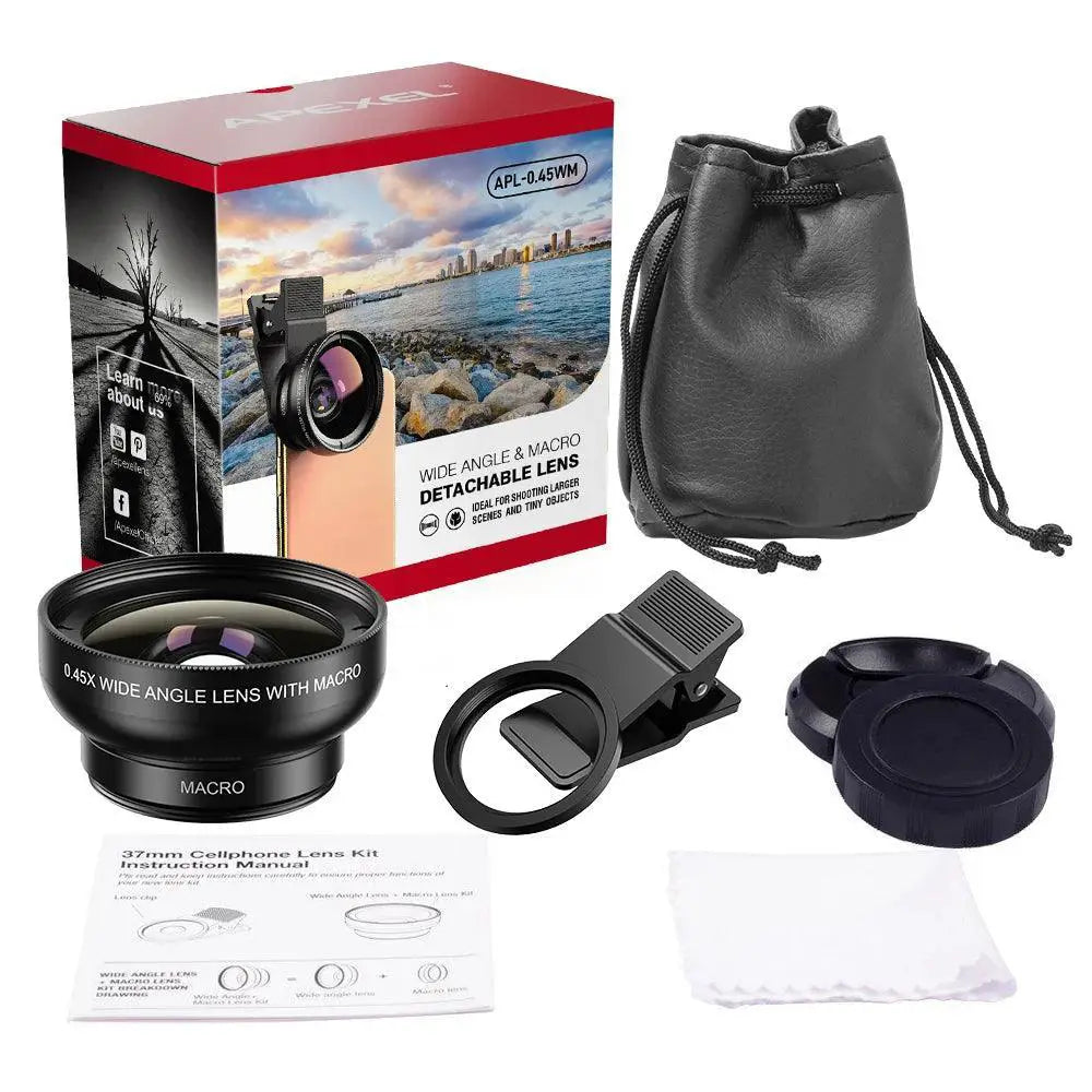 APEXEL HD Lens Kit for Smartphone Photography Enhancement