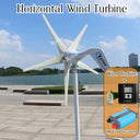 Horizontal Wind Turbine Off Grid