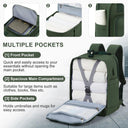 Lightweight Waterproof Travel Backpack with USB Charging Port