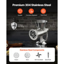 SucceBuy Manual Meat Grinder Steel