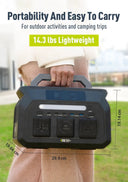 Quiet 800W Portable Power Station