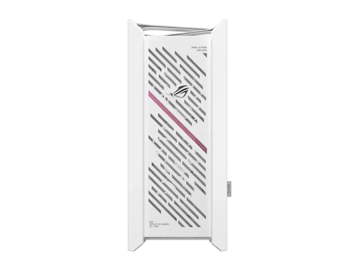 The ASUS ROG Strix Helios II White Edition is an EATX — product view 4