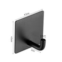 Stainless Steel Wall Hook Organizer for Towels and Keys