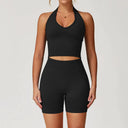 Yoga Set Seamless Fitness Suit Women 3 Piece