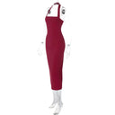 Flattering Halter Maxi Dress for Prom