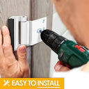 Home Security Lock - Heavy Duty Aluminum Build