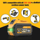 High-Capacity 60V Battery for Tools