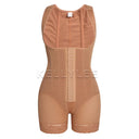 Open-Breasted Adjustable Shapewear Bodysuit for Women