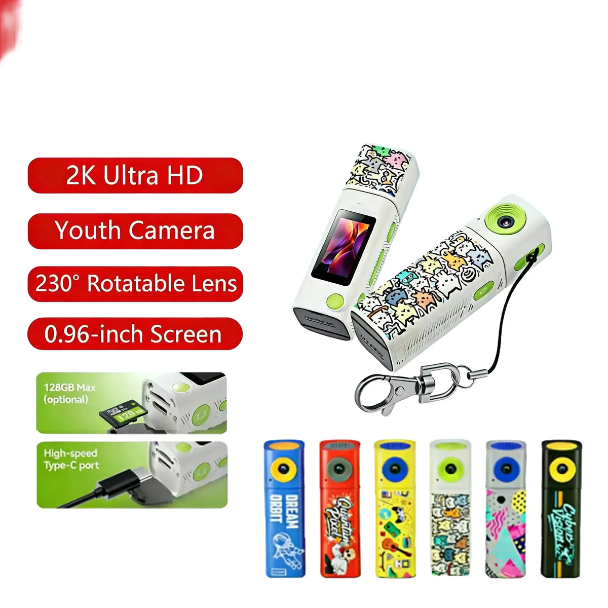 Lenovo Digital Thumb Camera — product view 1