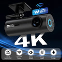 4K Car Dash Cam for Safe Driving and Parking Daily