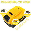 High-Capacity 6.0Ah 18V Lithium-ion Battery for Tools