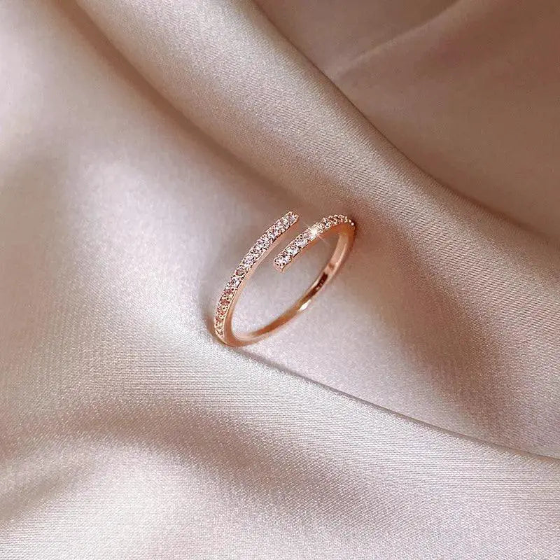 Mood Tracking Ring for Couples Zircon — product view 18