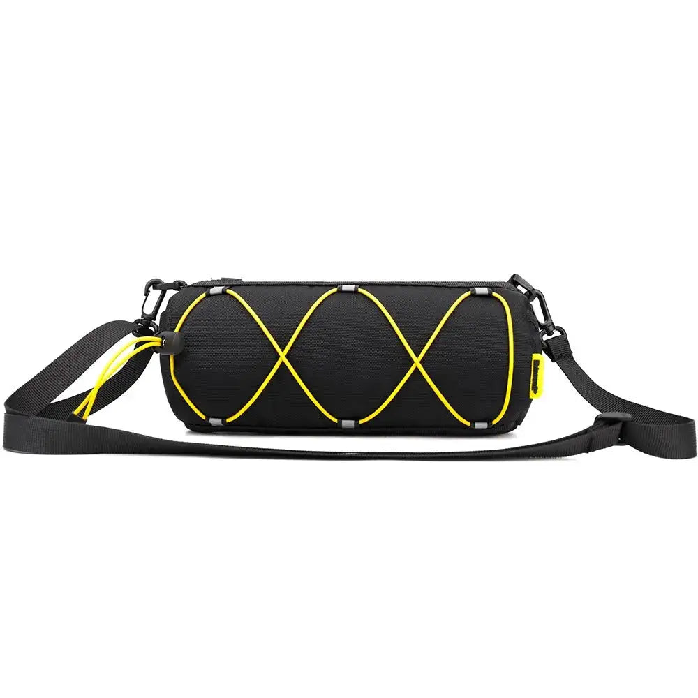 Rhinowalk Motorcycle Bumper Bag 2.4L Universal Side Bag Tail Saddle Luggage Pack Rear Seat Bag Multifunction Shoulder Bag For Ad