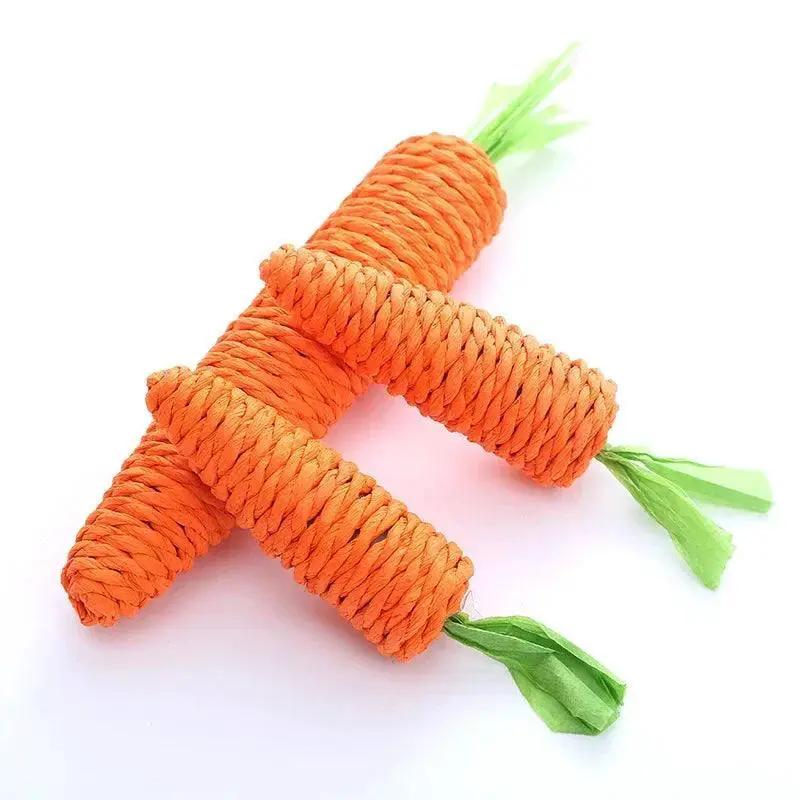 Carrot Cat Toy Chew And Play For Cats Charming Fun