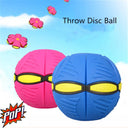 Kids Flat Throw Disc Ball Flying UFO Magic Balls Outdoor Sports Toys Gift