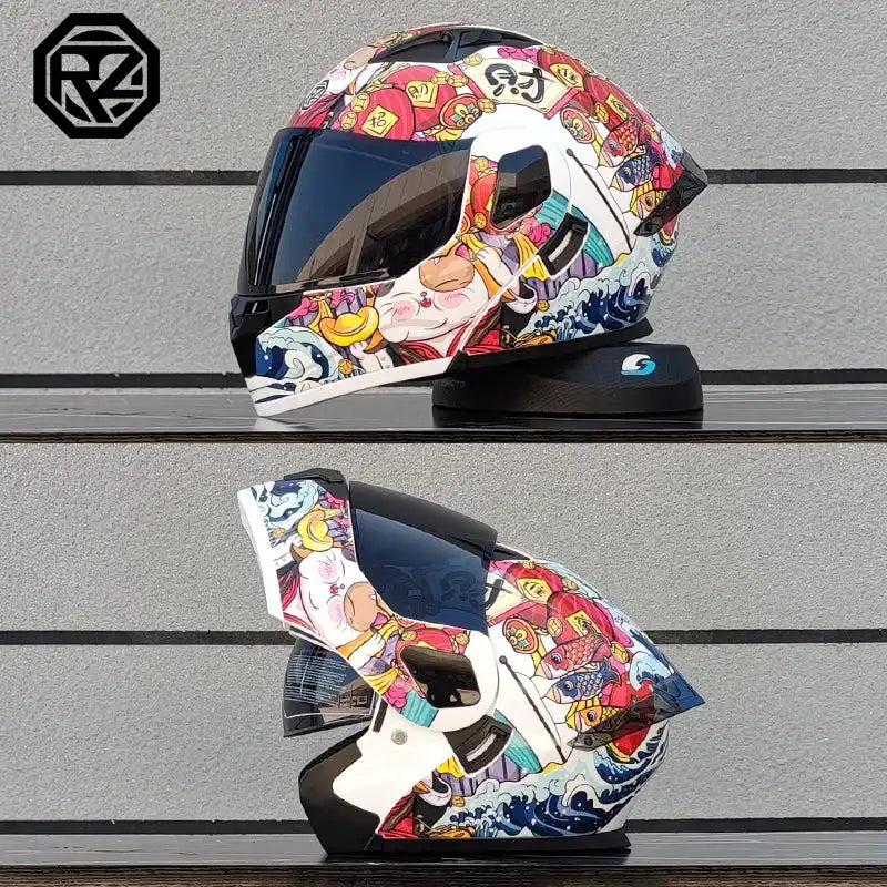 Modular Flip Up Motorcycle Helmet — product view 17