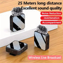 Professional Wireless Lavalier Microphone Intelligent