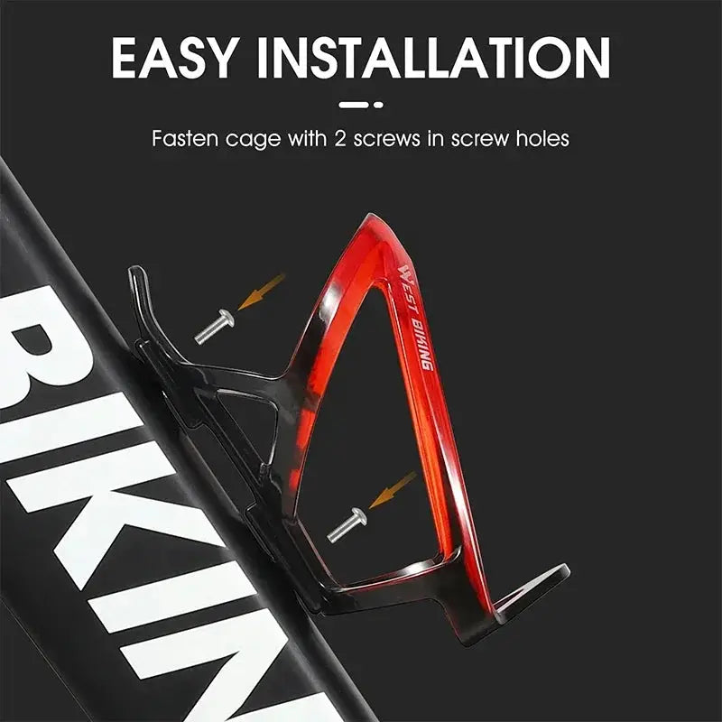 Ultralight Colorful Gradient Bicycle Water Bottle Holder