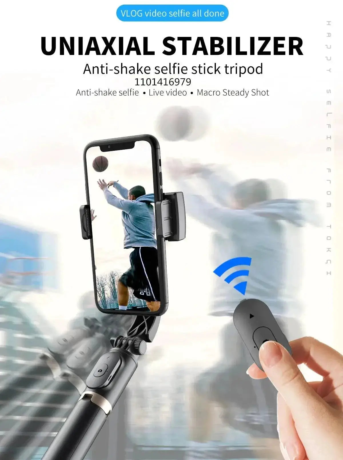 Smartphone Photography Kit Bluetooth Stabilizer For Shots