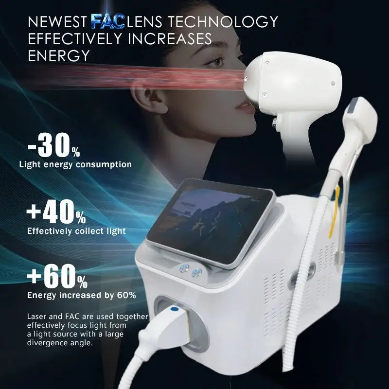 Sale 2026 4000W Soprano Diode Ice Titanium Laser Hair Removal Machine with 4 Wavelengths Alexandrite Hair Removal Device