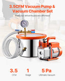 Vacuum Chamber And Pump Kit