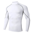 Men Running T Shirt Quick Dry Bodybuilding Compression Top