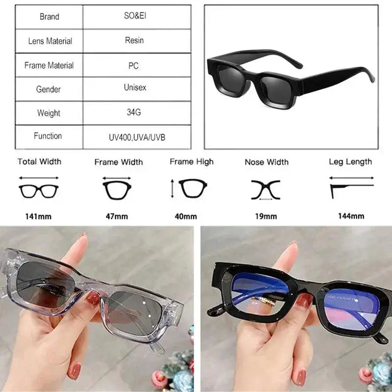 Trendy Polarized Square Sunglasses UV400 For Men And Women - OurLum.com